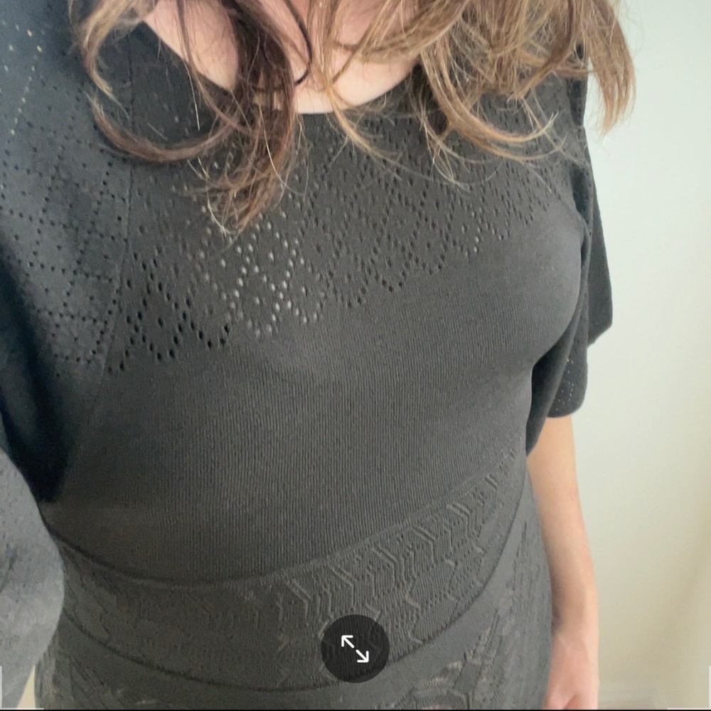 Women's Catherine Malandrino Brown Knit Dress - Size M